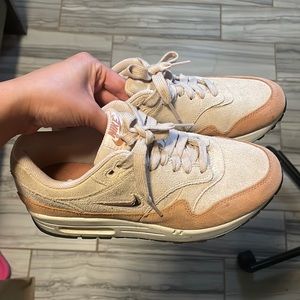 Nike air max suede shoes